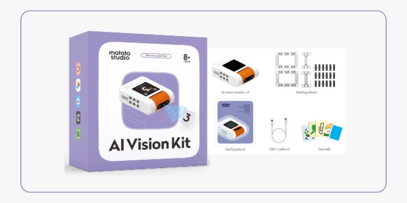 VinciBot AI Vision Kit - Enhanced AI Learning for All Ages